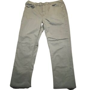 Gap Mens‎ Chino Pants 38x32 Olive Green Straight Leg Twill Casual Trousers